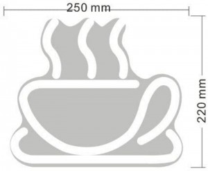 Неоновые вывески Кофейная чашка LED Sign2
