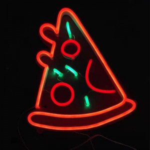 Neonový nápis na pizzu ručně vyrobený neon1