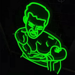 Palawakin ang fitness neon sign boxin2