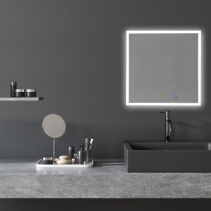 2021 touch switch square hotel bathroom mirror FX-3101