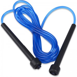 Ferstelbere PVC Jump Rope foar Cardio Fitness