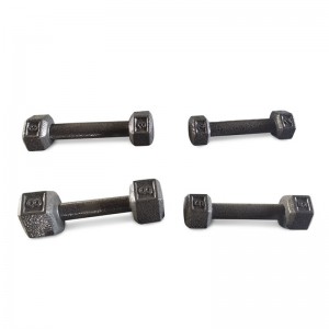 ຍົກລະດັບການອອກກຳລັງກາຍຂອງທ່ານດ້ວຍການໃສ່ Dumbbells Hex Cast Iron Painted Dumbbells: A must-have for any gym or home workout space