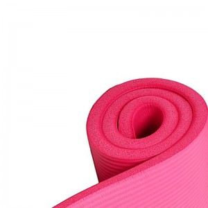 Namaste u modu Eco-Friendly cù NBR Yoga Mat - U Cumpagnu perfettu per a vostra pratica di Yoga