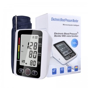 Draagbare digitale boppearm bloeddrukmonitor