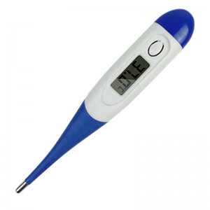 Cyfrowy termometr typu długopis z elastyczną końcówką