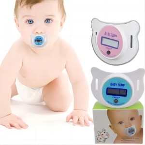 Дигитален термометар за брадавици за цуцла за бебиња