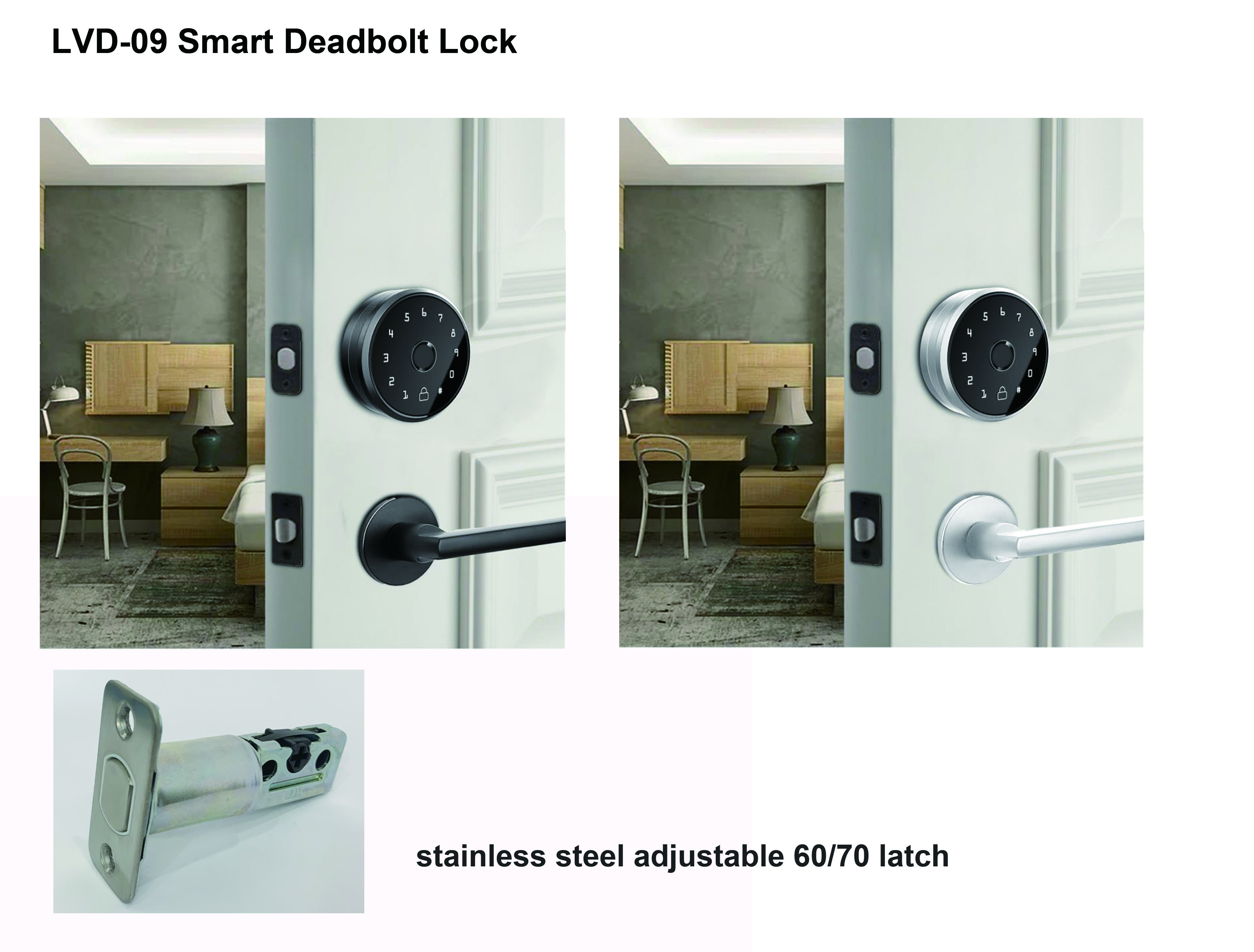 Éléktronik Komersial Wireless Door Lock kalawan Quality Good