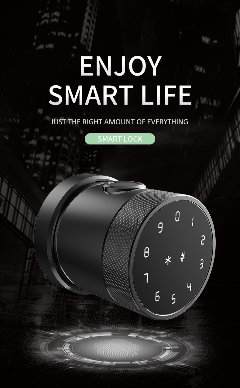 Smart Door Lock -valmistaja Kiinassa hyvällä laadulla kilpailukykyiseen hintaan