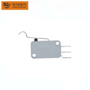 Long Bnet Lever Side Common Terminals Microswitch Grey KW7-5D Electric Switch