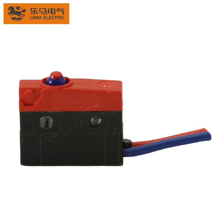 China Wholesale 6 Pin Micro Switch Pricelist –  Lema KW12F-0CEX normally open waterproof micro switch kw3 oz waterproof micro switch ip67 – Lema