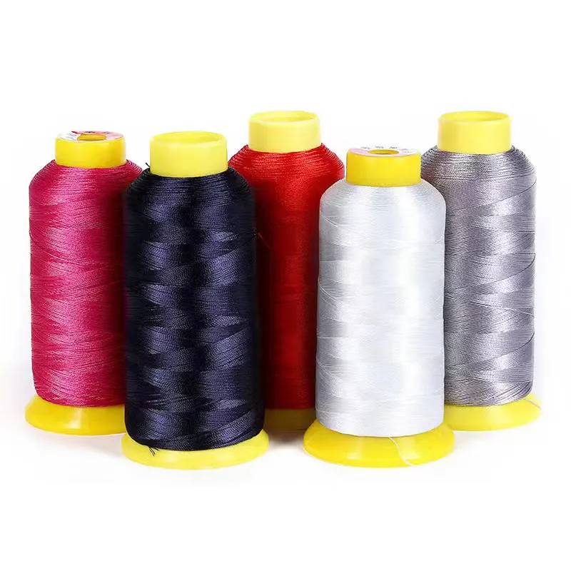 Manufacturer Custom Machine Embroidery 120d Colorful Cheap Embroidery Thread for Clothing Bag Sewing