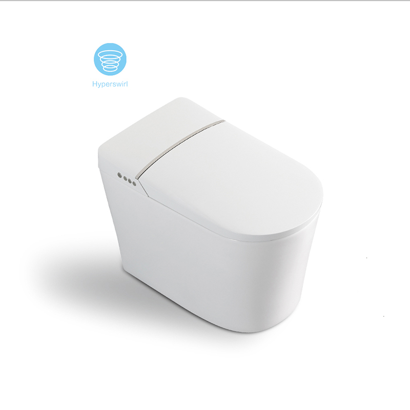 High-Tech Auto Flip Floor Dipasang Toilet Smart Bidet Cuci Sensor Otomatis Toilet Cerdas