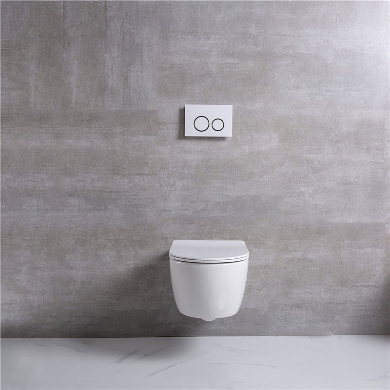 ევროპული ინდორო კერამიკული ტუალეტი კედელზე დამონტაჟებული ტუალეტი ბიდე ფუნქციით ცხელი და ცივი
