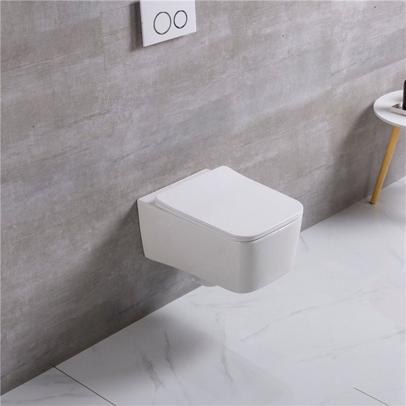 Европски стандард ЦЕ сертификат квадратни висећи тоалет зидни тоалетни зидни окачени тоалети
