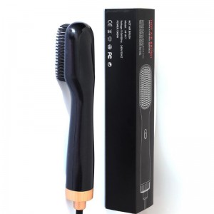 LS-H1001 3 en 1 secador de pelo y voluminizador peine de aire caliente profesional secador de pelo de un paso secador de pelo Secadora De Cabello cepillo secador de pelo