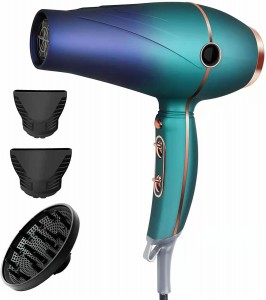 LS-081 Assecador de cabells d'infrarojos de saló professional Motor de CA Pes lleuger Assecador de cabells de baixa radiació amb el logotip personalitzat