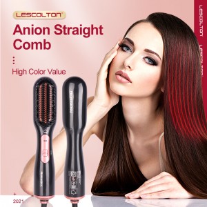 LS-H1003 Good Quality 3 In 1 Hair Dryer at Volumizing Brush Comb One Step Hot Air Brush Hair blow Dryer Styler na May Ionic Function