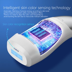 Laserová epilace T021C s automatickým opracováním podle pokožky