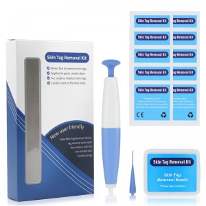 LS-D821 Wart Mole Skin Tag Removal Kit para sa Small to Medium Micro Skin Tag Remover Portable Manual Face Care 2 in 1 Skin Tag Remover
