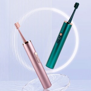 LS-M2030 Furçë dhëmbësh elektrike e tërheqshme me dizajn unik Sterilizimi UV IPX7 Furçë dhëmbësh elektrike e papërshkueshme nga uji
