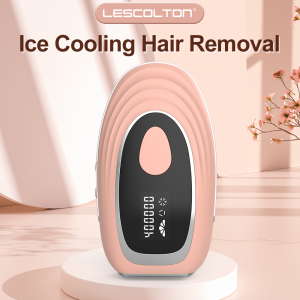 دستگاه رفع موهای زائد قابل حمل LS-T116 یخ خنک کننده برقی خانگی استفاده از لیزر موهای زائد دائمی بدون درد Ipl