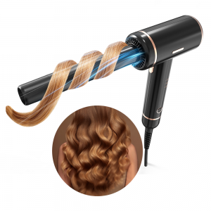 LS-083 Curling Inovatif Outer Barrel Cooling System Curls & Cools Salon Home Use Profesional Cooling Curls Iron