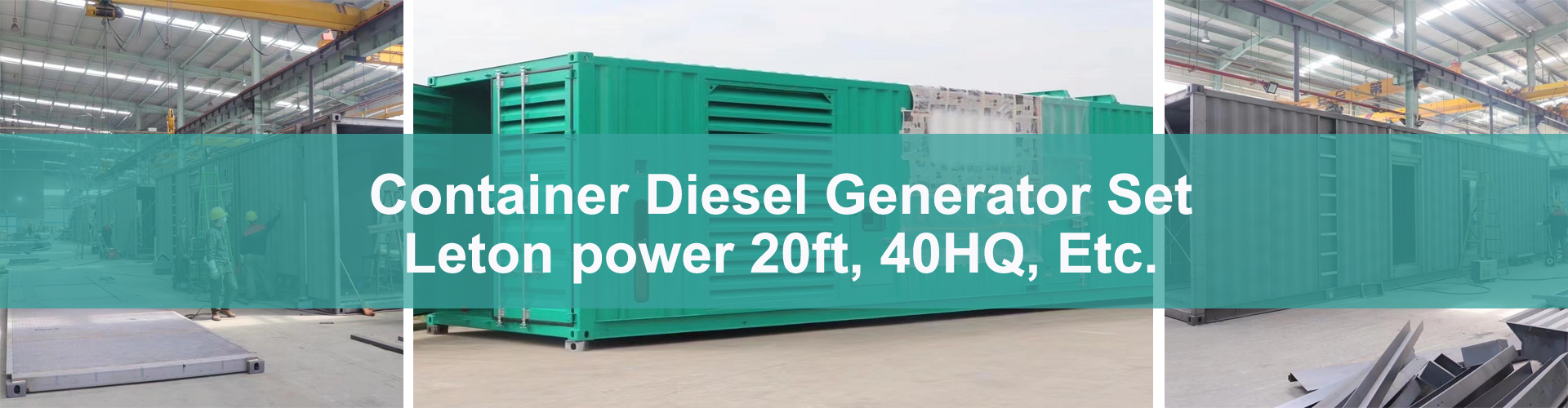 Súprava kontajnerového generátora elektráreň dieselový generátor súprava 20 stôp 40HQ kontajnerová elektráreňImage
