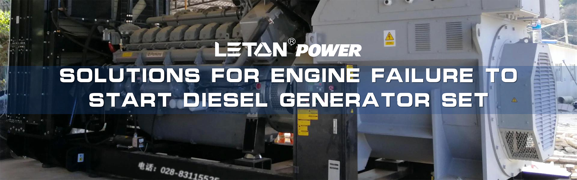 Phân tích và giải pháp cho lỗi động cơ khi khởi động bộ máy phát điện Diesel