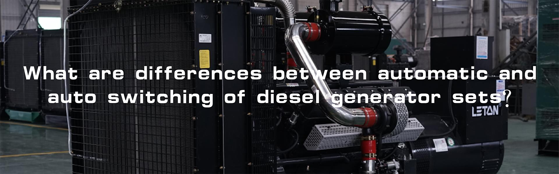 Sự khác biệt về chức năng giữa chuyển mạch tự động và tự động của bộ máy phát điện diesel là gì?