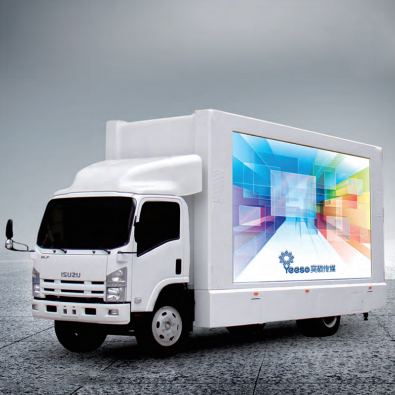 Camión LED móvil no solo para publicidad OOH sino también para campañas de marketing