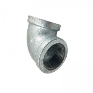 Hot Dip Galvanized Malleable Iron 90 Elbow Pipe Fitting