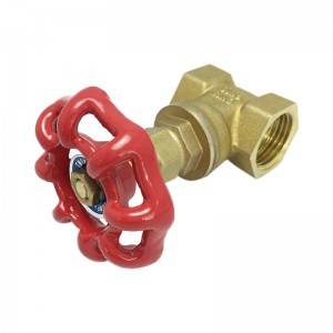 Hot Sale Chinese Manufacturer Brass Gas Ball Water Valve na may Butterfly Handle
