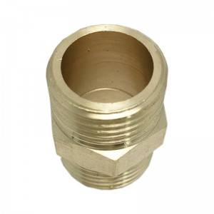 Ang Forged Fottings Brass Hexagon Nipple Threaded connector