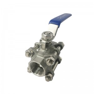 fitting pipa stainless steel dan valve 3 buah ball valve 3/4 inch untuk water control