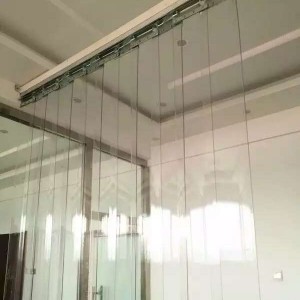 Clipe de gancho de cortina de PVC estilo dobrável