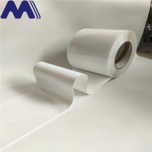 бели плътни заваръчни завеси за промишлени търговски врати 2mmx200mm пластмасови PVC лентови завеси врати