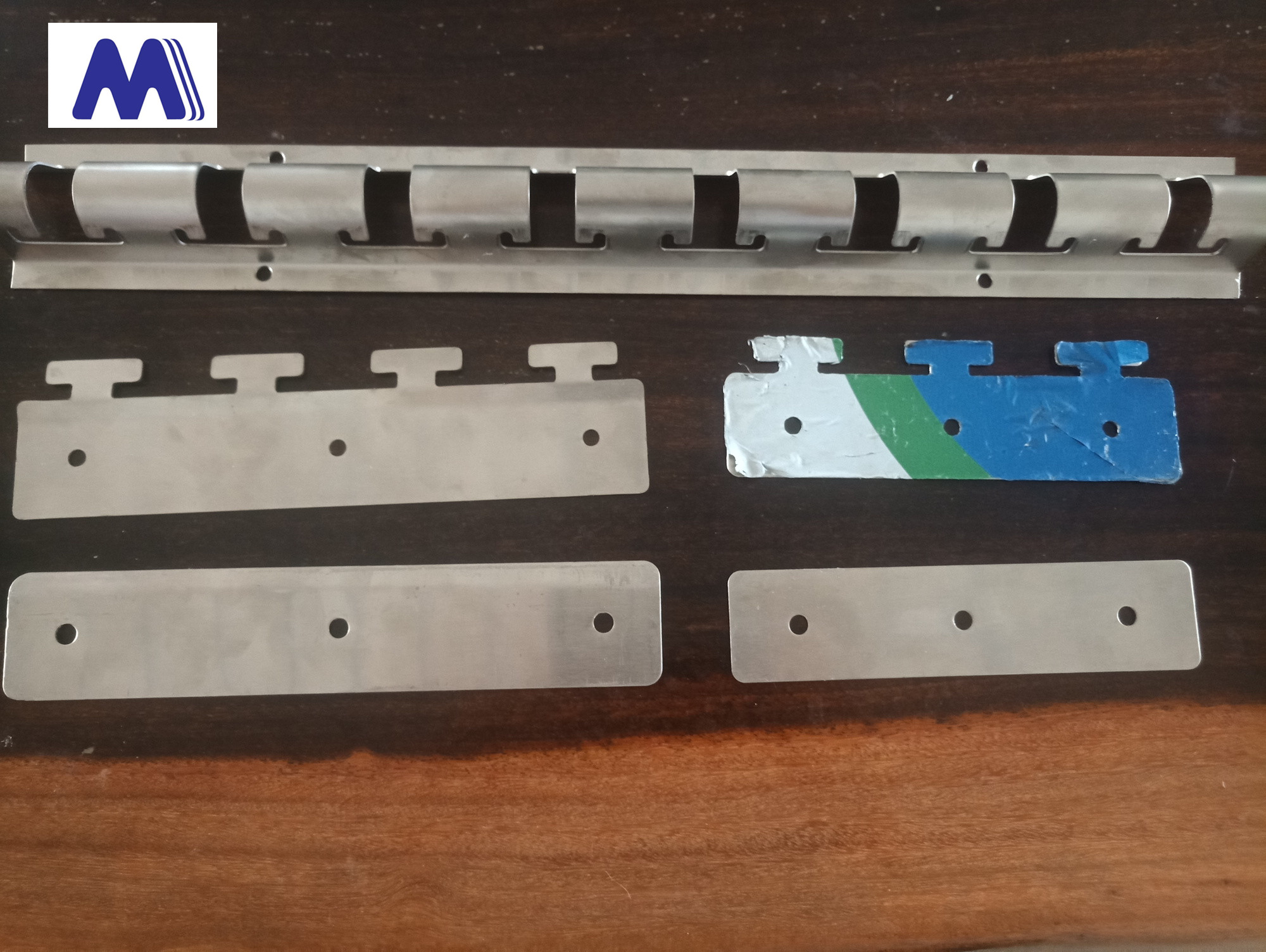 Nehrđajuća PVC traka za zavjese na vratima za ugradnju hardvera za PVC zavjese u CN stilu