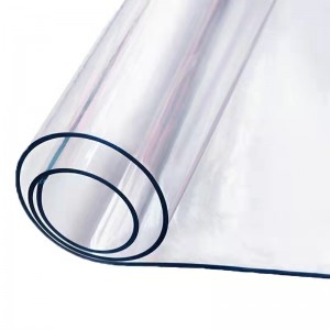 तातो बिक्री सुपर स्पष्ट पारदर्शी मानक वाणिज्यिक पुष्प PVC DOP नरम पाना