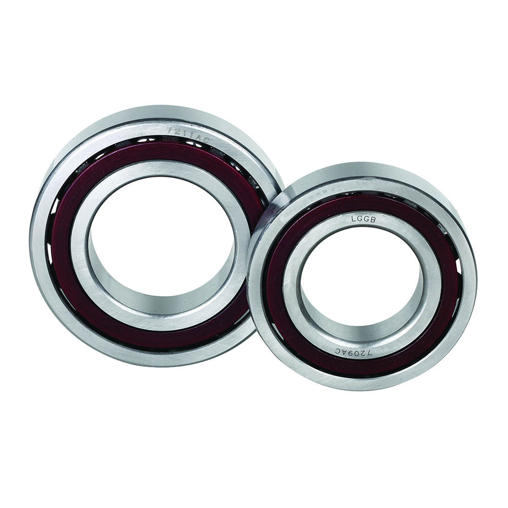 What kind of bearings are used on machine tools?