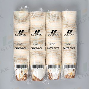 High Performance China Disposable Single Wall Double Wall PE Coated Coffee Paper Cups with Lids
