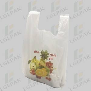 Multi Color Printing Shopping Grocery Bag