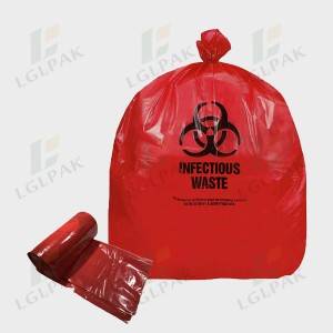 ODM Factory China Disposable Medical Plastic Biohazard Specimen Bag
