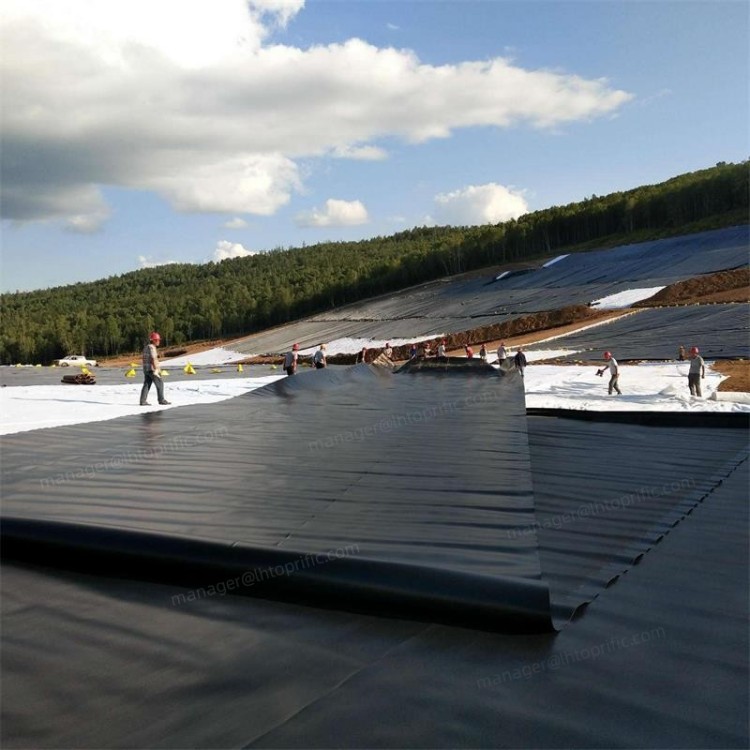 Application method and function of geomembrane
