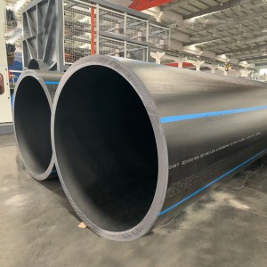 PN16 16kg large diameter plastic tubes HDPE PE plastic pipe