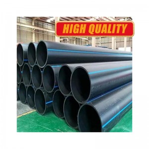 China Manufacture 400mm 500mm 125mm 225mm 40mm 75mm Underground Hdpe Prices Black Tube 2.5 Inch 63.5mm Polyethylene Pipe