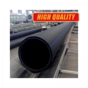High Quality Water Supply 1.0Mpa 24 inch plastic Hdpe Pipes 100Mm 160Mm Sdr 17 for sale