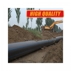 Hot sale plastic cylinder HDPE drainage pipe