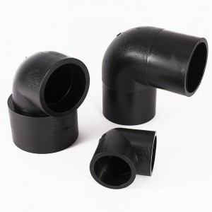 Manufactur standard Hdpe Fittings - 90 degree and 45 degree hdpe pipe fittings elbow – Lianyou