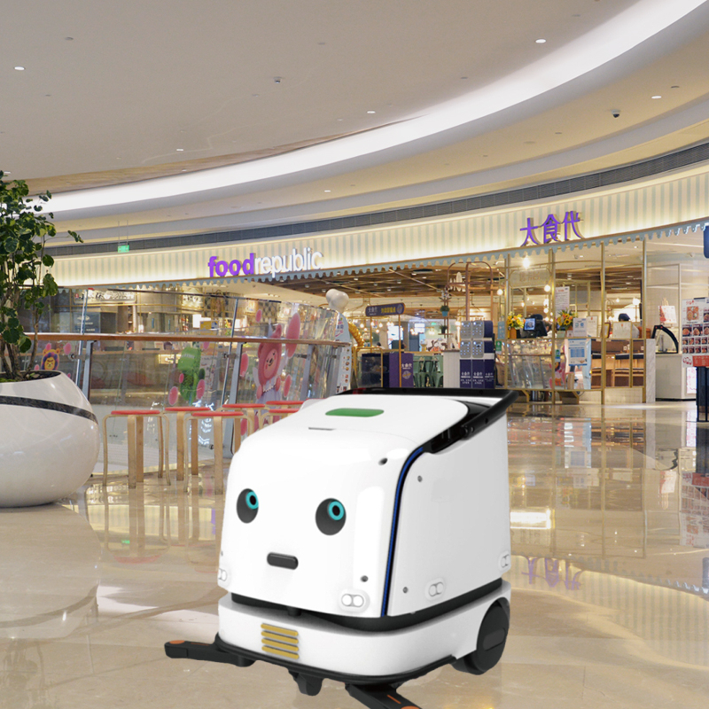 Търговски робот за почистване на подове