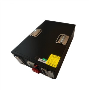 حزمة بطارية رافعة شوكية 48 فولت قابلة لإعادة الشحن 80 أمبير لبطارية رافعة شوكية كهربائية Lifepo4